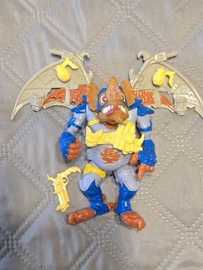 Vintage 1999 Teenage Mutant Ninja Turtles Wingnut action figure- Playmates Toys